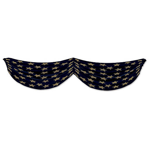 Beistle - Stars Fabric Bunting - 6 Pack