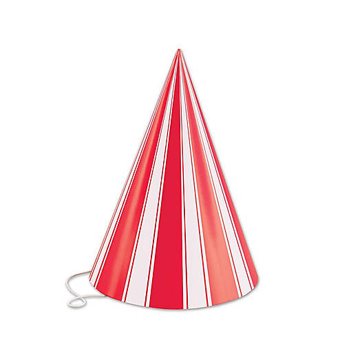 Beistle - Striped Cone Hat - 144 Pack