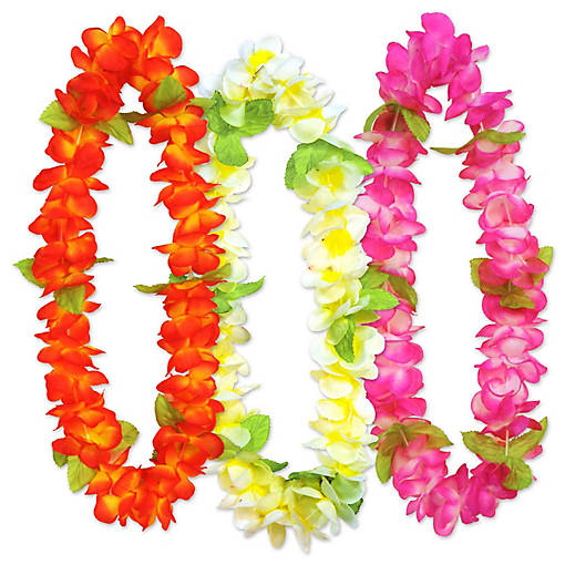 Beistle - Sunset Floral Leis - 6 Pack