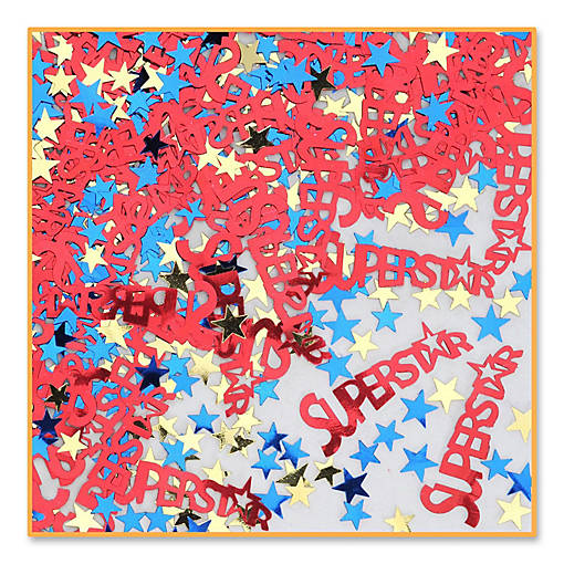 Beistle - Superstar Confetti - 6 Pack