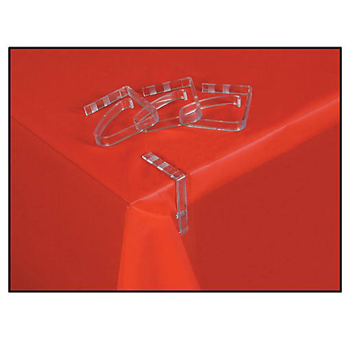 Beistle - Sure-Hold Tablecover Clips - 12 Pack
