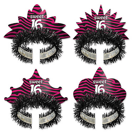 Beistle - Sweet 16 Tiaras - 12 Pack