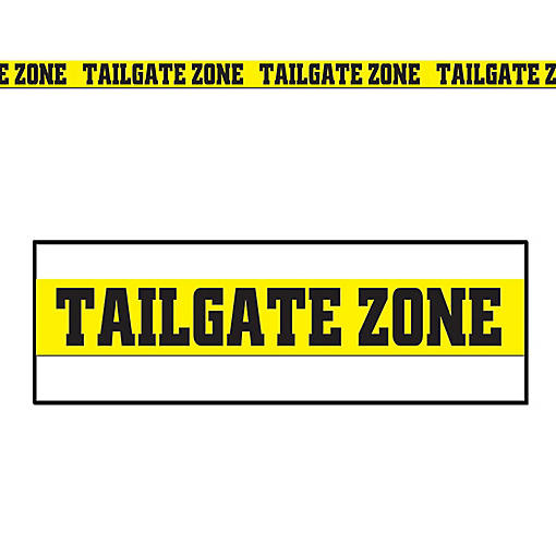 Beistle - Tailgate Zone Party Tape - 12 Pack