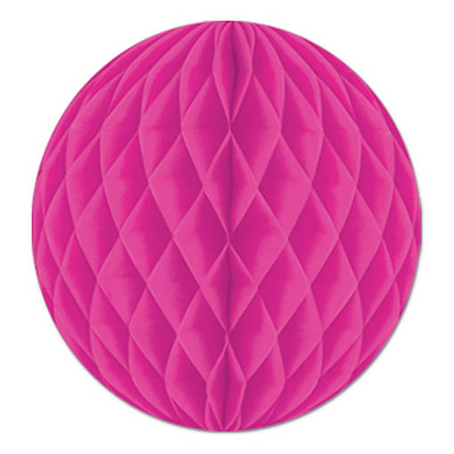 Beistle - Tissue Ball - Dark Pink - 12" - 24 Pack