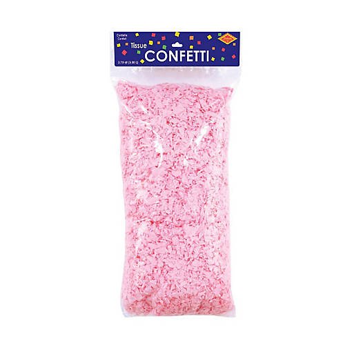 Beistle - Tissue Confetti - Pink - 6 Pack