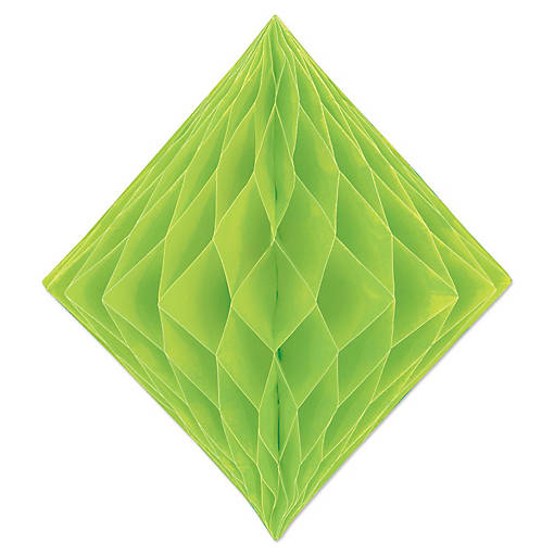 Beistle - Tissue Diamond - Light Green - 12 Pack
