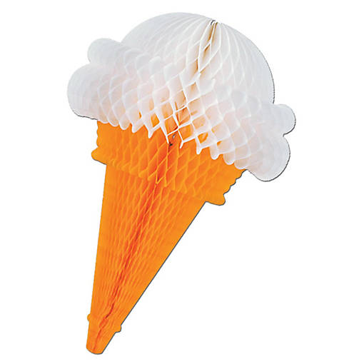 Beistle - Tissue Ice Cream Cones - 12 Pack