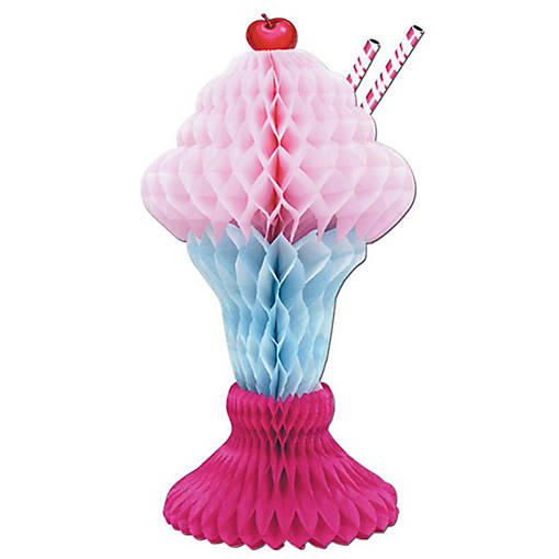 Beistle - Tissue Ice Cream Sundae - 12 Pack