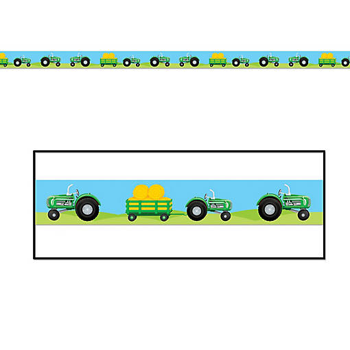 Beistle - Tractor Party Tape - 12 Pack