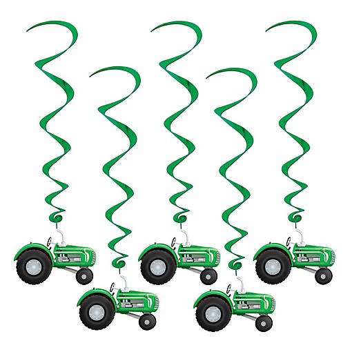 Beistle - Tractor Whirls - 6 Pack