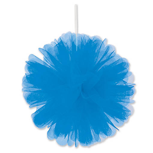 Beistle - Tulle Balls - Blue - 12 Pack