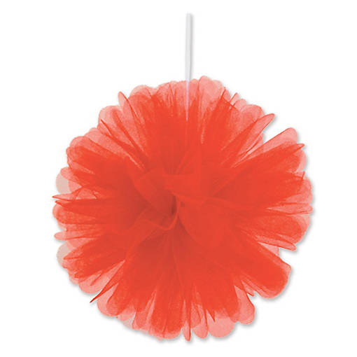 Beistle - Tulle Balls - Red - 12 Pack