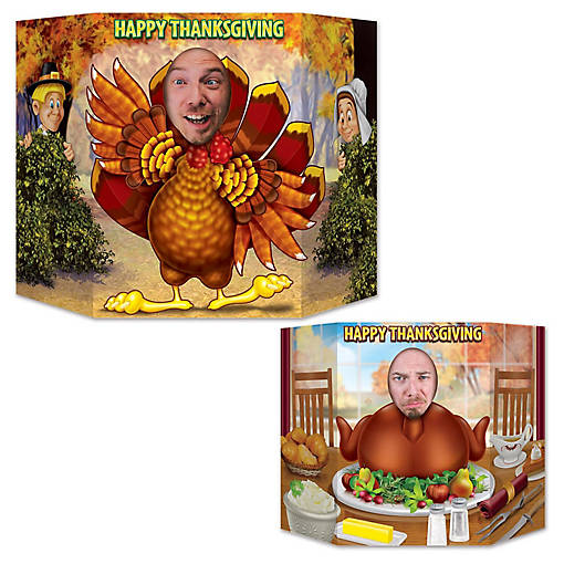 Beistle - Turkey Photo Prop - 6 Pack