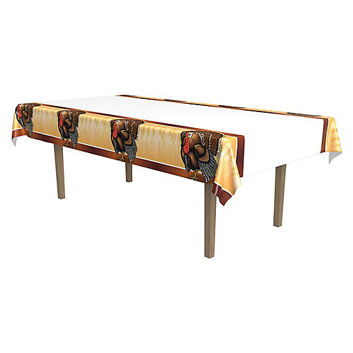 Beistle - Turkey Tablecover - 12 Pack