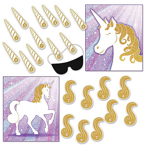 Beistle - Unicorn Party Games - 24 Pack
