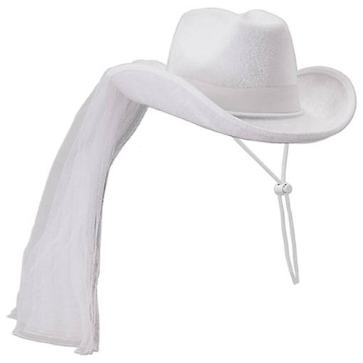 Beistle - Western Bride's Hat - 6 Pack