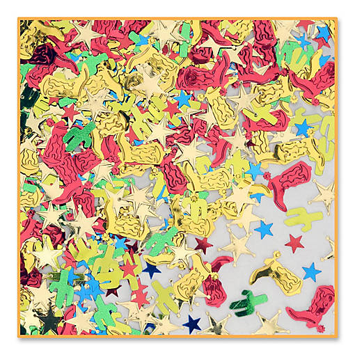 Beistle - Western Party Confetti - 6 Pack