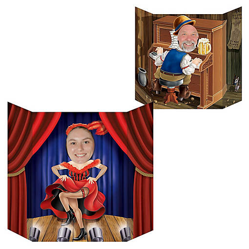 Beistle - Western Photo Prop - 6 Pack