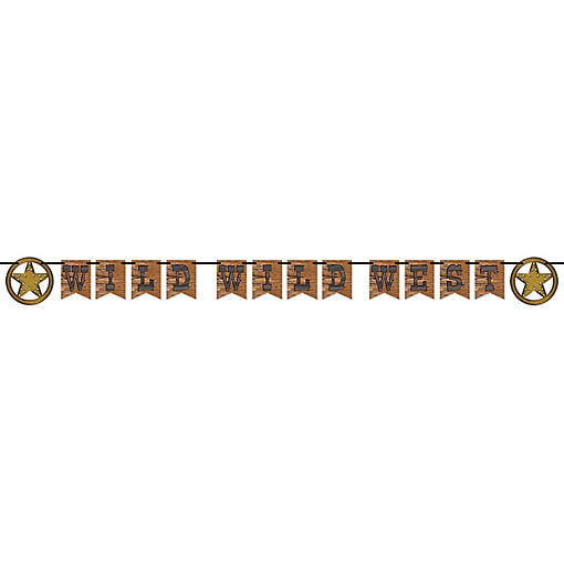 Beistle - Wild Wild West Streamer - 12 Pack