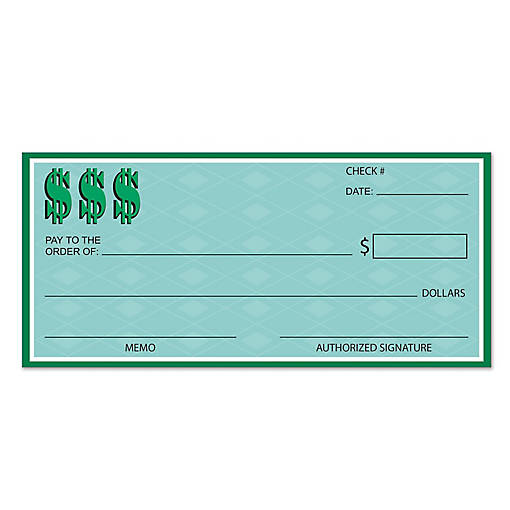 Beistle - Winner's Check - 12 Pack