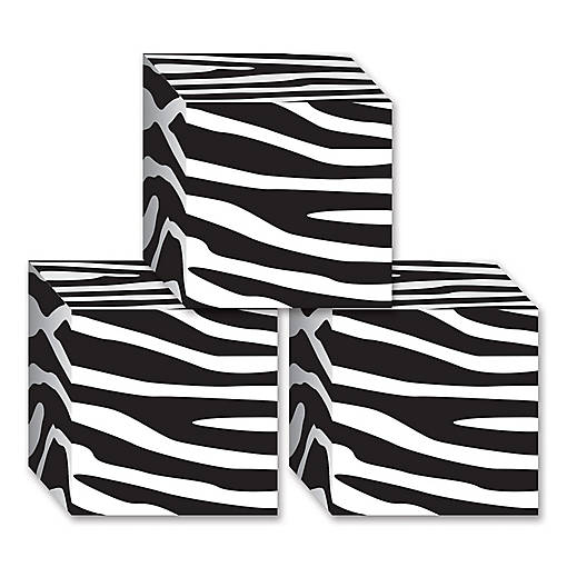 Beistle - Zebra Print Favor Boxes - 12 Pack