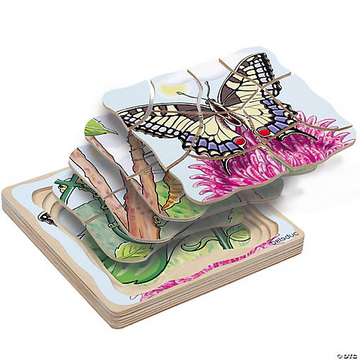 Beleduc Layer Puzzle, Butterfly