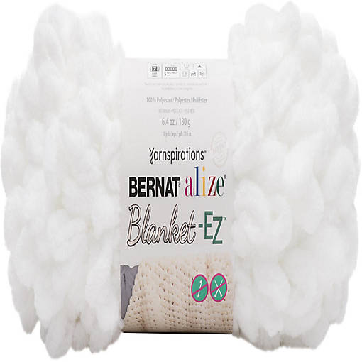 Bernat Alize Blanket-EZ Yarn-White