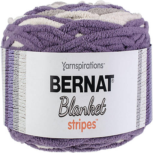 Bernat Blanket Stripes Yarn-Grapevine