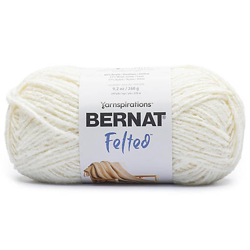 Bernat Felted Yarn-Ecru