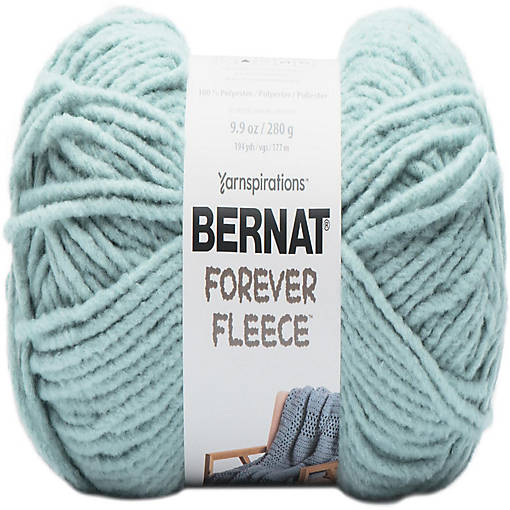 Bernat Forever Fleece Yarn-Dark Eucalyptus