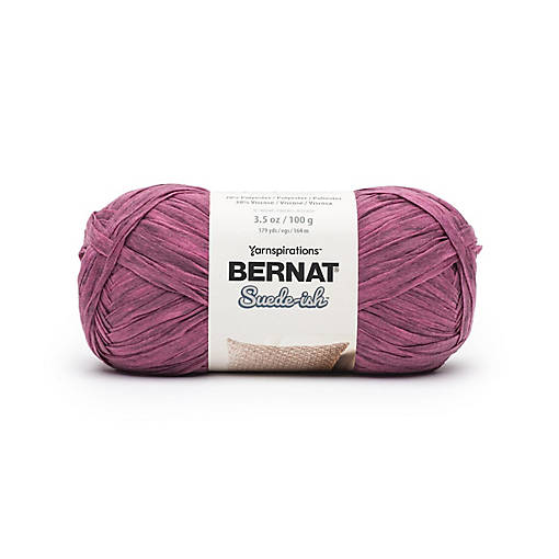 Bernat Suede-ish Yarn-Beet