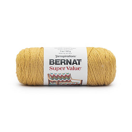 Bernat Super Value Solid Yarn-Curry
