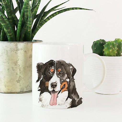 Bernese Mountain Dog Up Close Mug