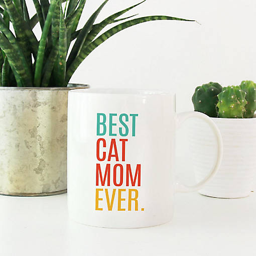 Best Cat Mom Ceramic Mug