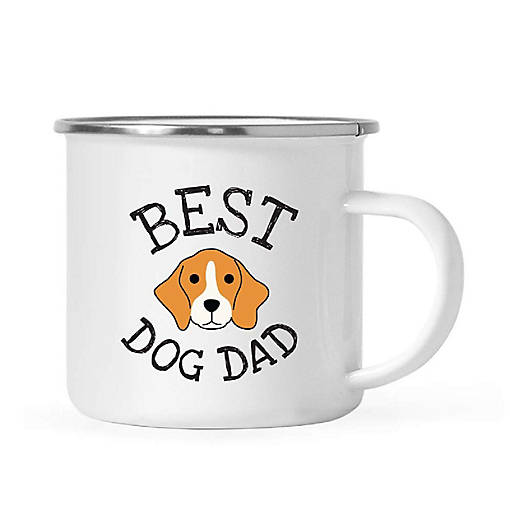 Best Dog Dad Beagle 11oz Camp Mug