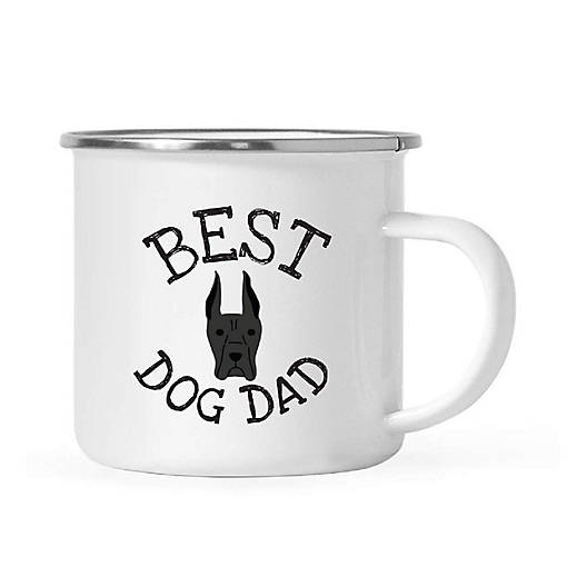 Best Dog Dad Great Dane 11oz Camp Mug