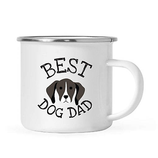 Best Dog Dad Pointer 11oz Camp Mug