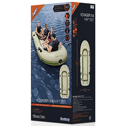Bestway: Hydro-Force Treck X3 Inflatable Inflatable Raft Set