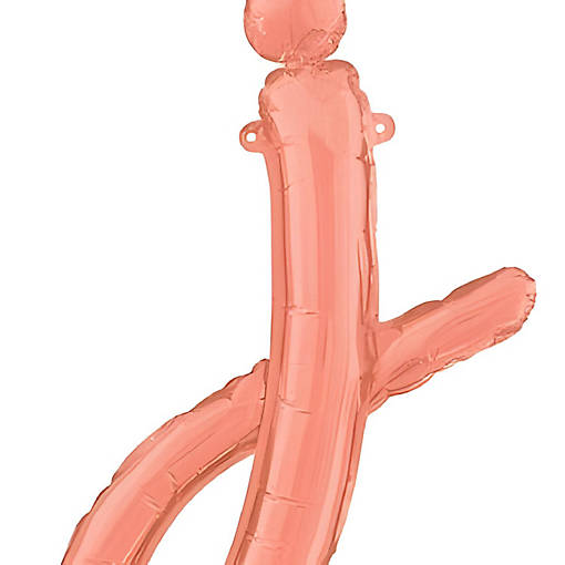 Betallic - 14" - Rose Gold - Script Letter j Balloon