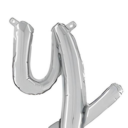 Betallic - 14" - Script Letter y Foil Balloon