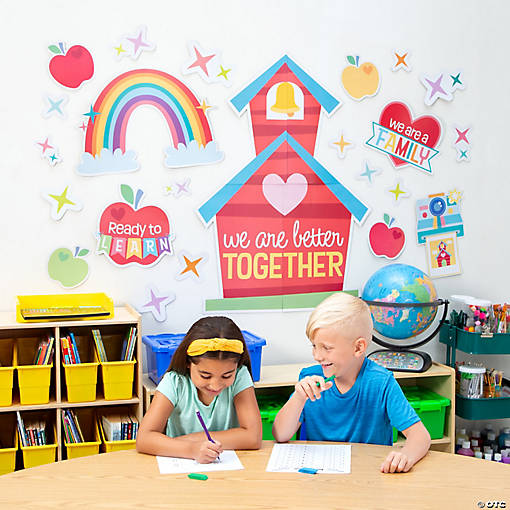 Better Together Classroom Wall Statement Piece - 31 Pc.