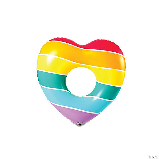 BigMouth: Rainbow Heart Float