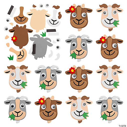 Billy Goat Magnet Craft Kit - Makes 12