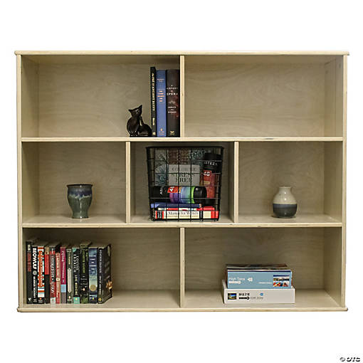 Birch 7-Compartment Storage Cabinet 36" Height