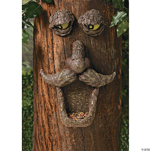 Bird Feeder Tree Face