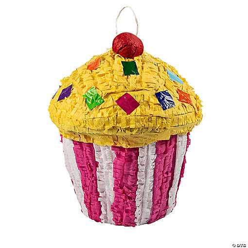 Birthday Celebration Cupcake Pi&amp;#241;ata