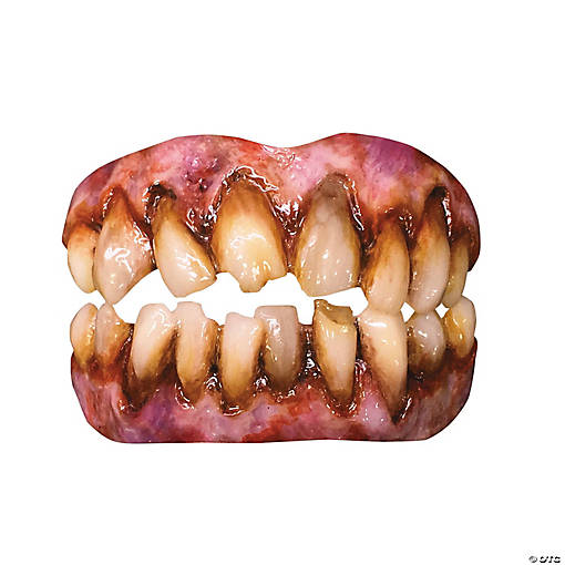 Bitemares Horror Teeth Zombie Teeth Costume Accessory