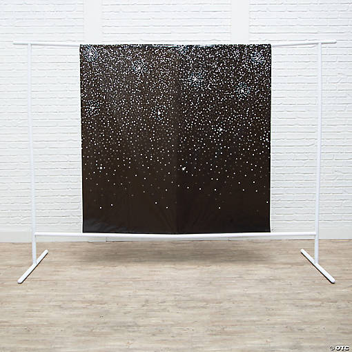 Black &amp; White Backdrop Banner Kit - 2 Pc.