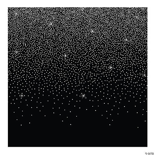 Black &amp; White Backdrop Banner