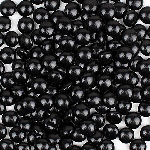 Black Chocolate Gems 9lb Case - 4,500ct